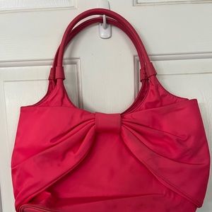 Kate Spade Pink Bow front purse